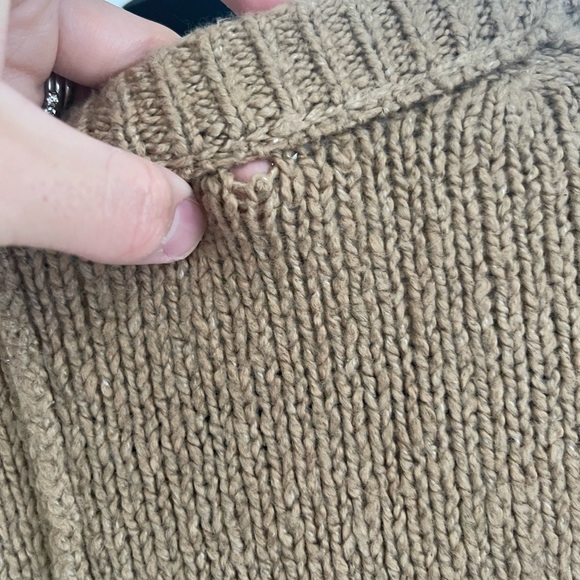 Free people brookside sweater camel - Picture 4 of 6